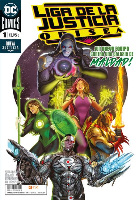 Liga De La Justicia: Odisea - Tomo 01: ¡Un Nuevo Equipo Contra Una Galaxia De Maldad! [DC Comics] - España